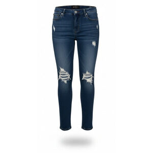 Resfeber Los Angeles Collection Jeans Womens Size 12 Dark‎ Wash Distressed